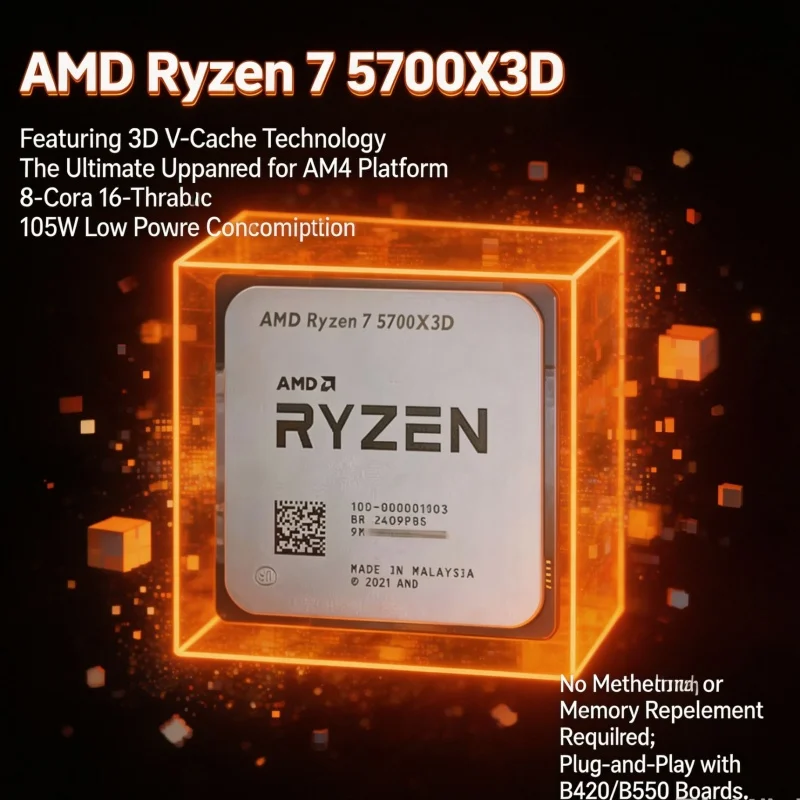 Amd Cpu Ryzen 7 - Yeni AMD Ryzen 7 5700X3D R7