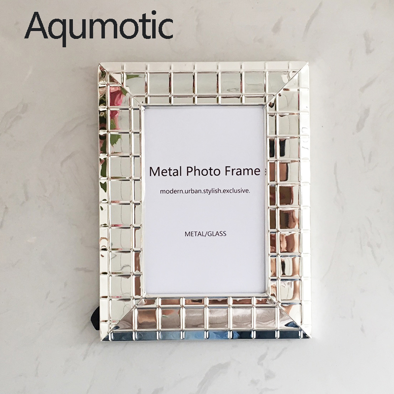 Desk Setup Simple - Aqumnordic İskandinav demir fotoğraf çerçevesi basit