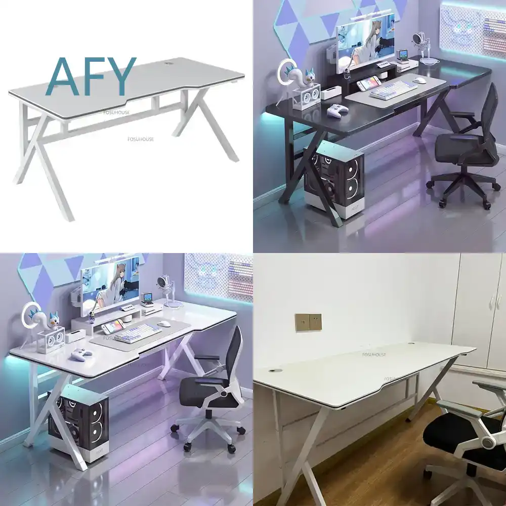 Desk Setup Simple - Ev Ofis Yatak Odası Oyun Alanı