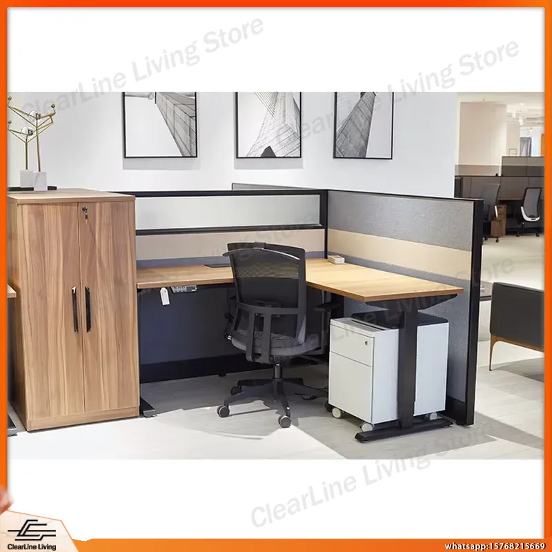 L Shaped Desk Setup - L Şeklinde Elektrikli Yükseklik Ayarlı Oyun