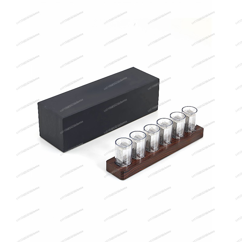 Desk Setup Diy - Yaratıcı DIY LED Işıklı Tüp Saat