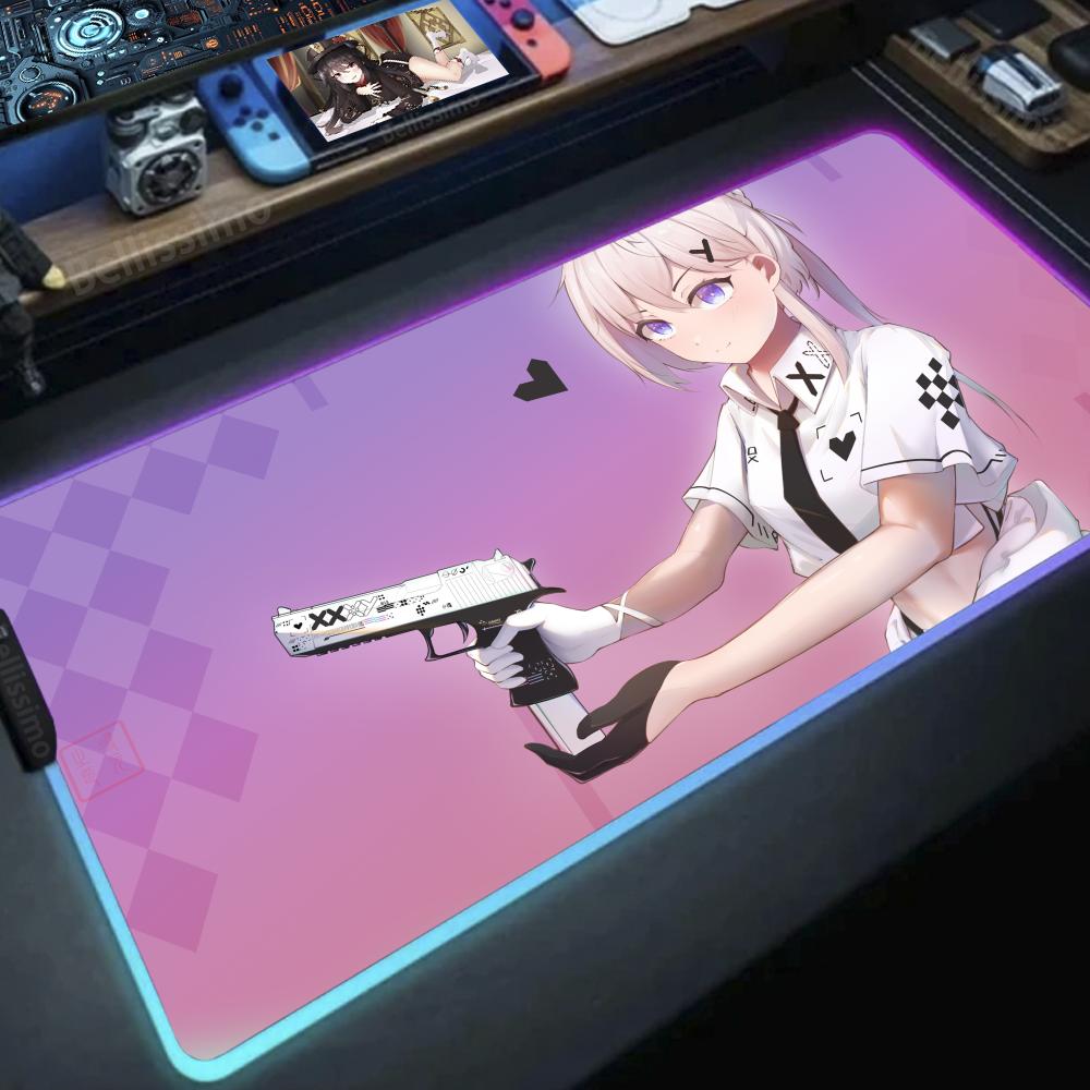 Desk Setup Diy - Silahlı Kız Anime DIY oyunları bilgisayar