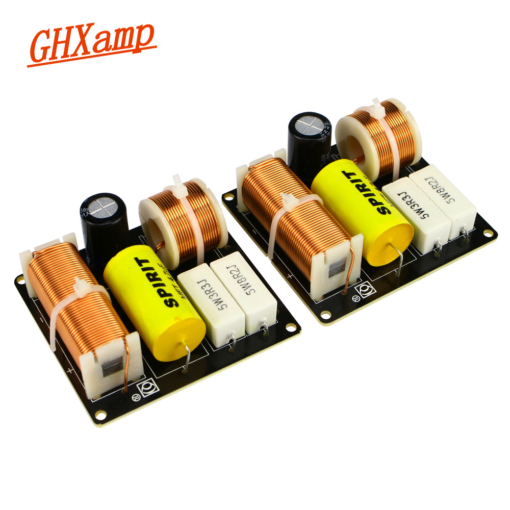 Desk Setup Speakers - GHXAMP 80W 2 Yollu Araba Crossover