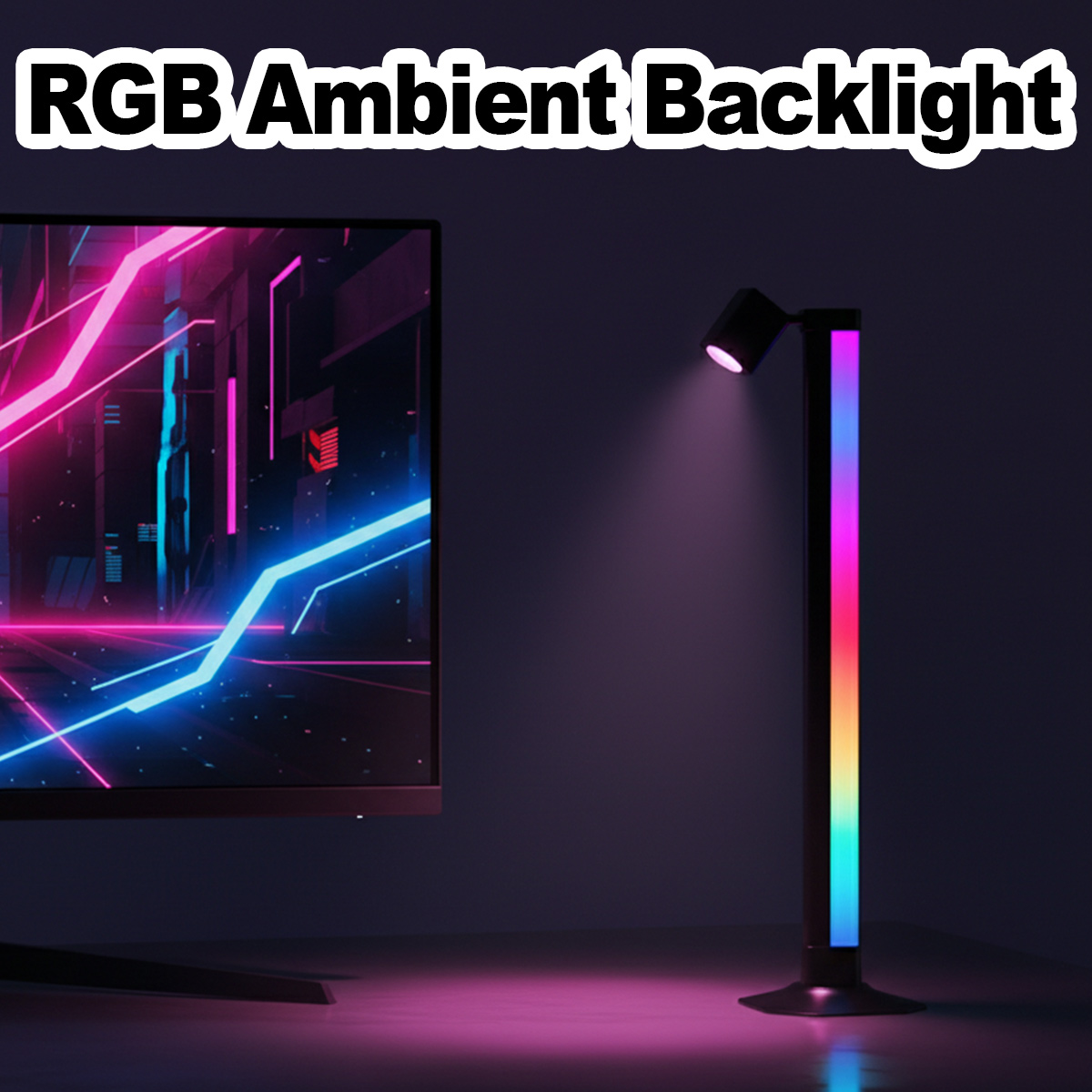 Desk Setup Art - Akıllı Işık Çubuğu LED RGB Müzik