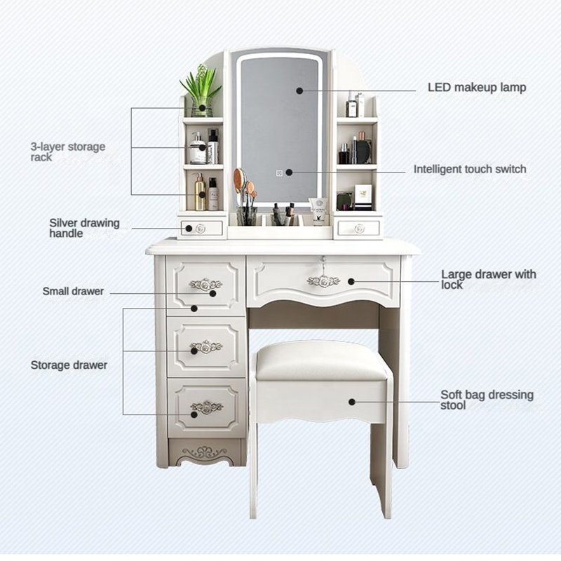 Kızlar için Beyaz ve Pembe Mod - Desk Setup Simple incelemesi ve fiyatı
