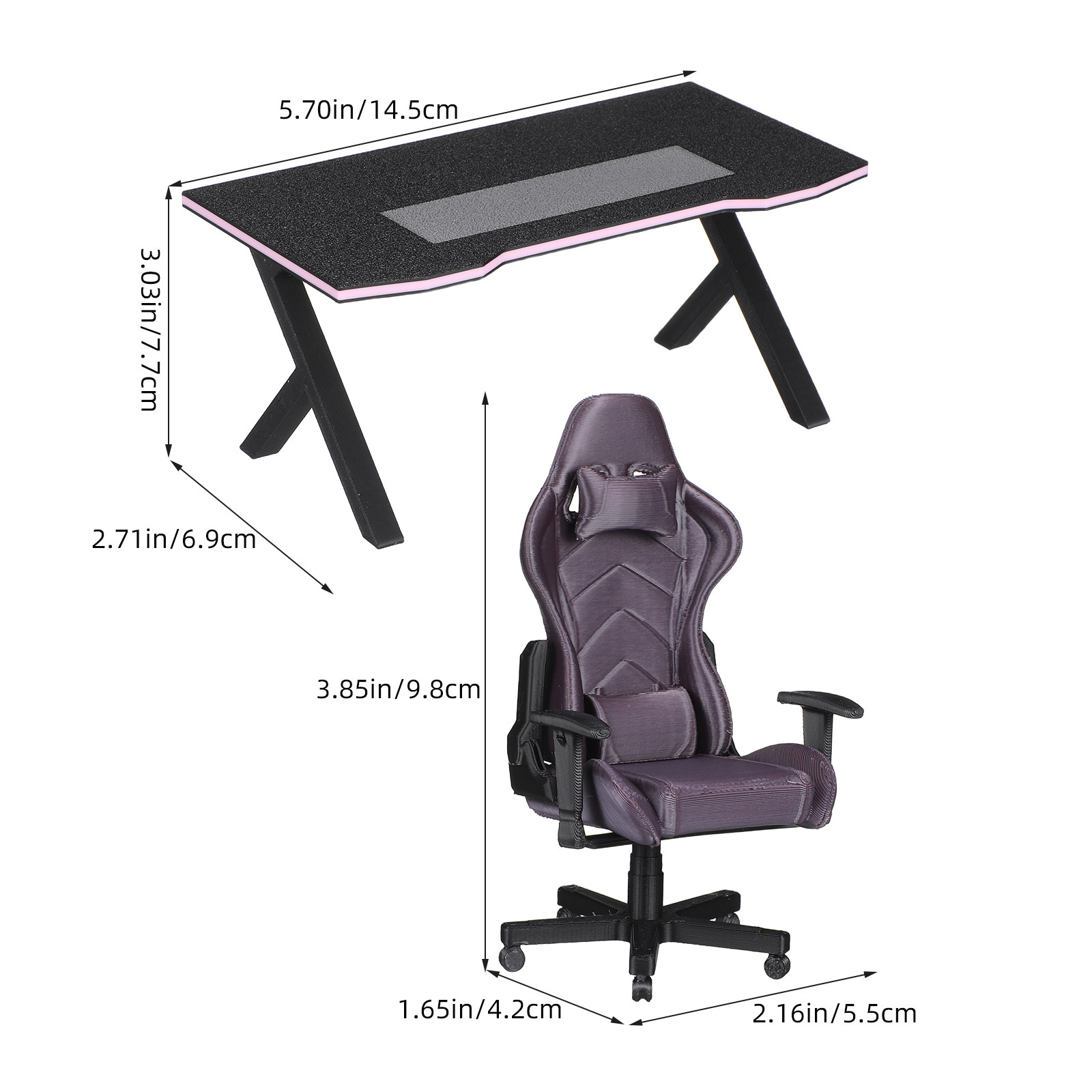 1 Adet Minyatür Oyun Masası ve - Desk Setup Diy incelemesi ve fiyatı