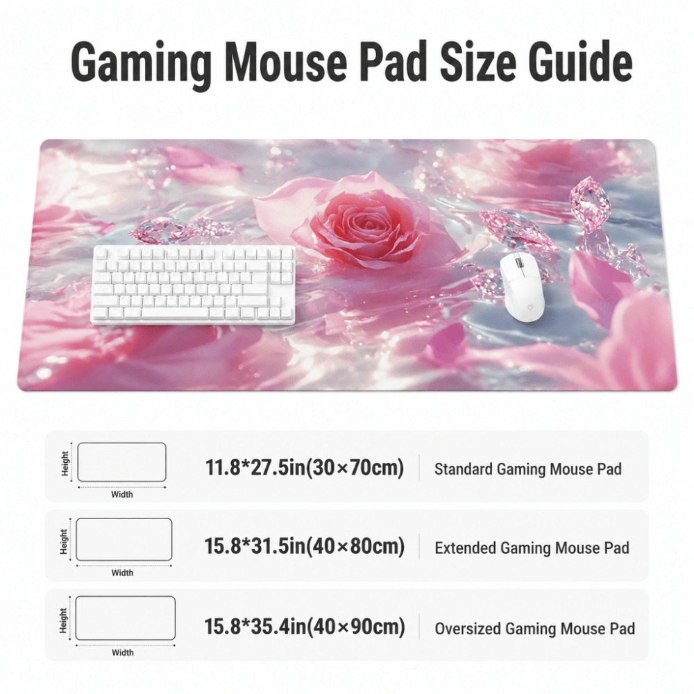 Orijinal pembe gül filigranı.  - Desk Setup Simple incelemesi ve fiyatı