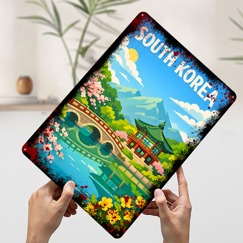 Güney Kore Seyahat Posteri Öze - Desk Setup Art incelemesi ve fiyatı