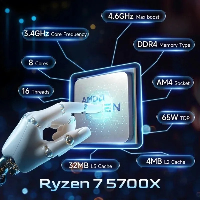 AMD Ryzen 7 5700X Kilitsiz Mas - Amd Cpu Ryzen 7 incelemesi ve fiyatı