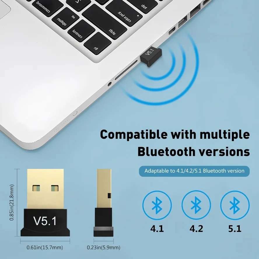 Bluetooth 5.1 Dongle Adaptörü  - Desk Setup Speakers incelemesi ve fiyatı
