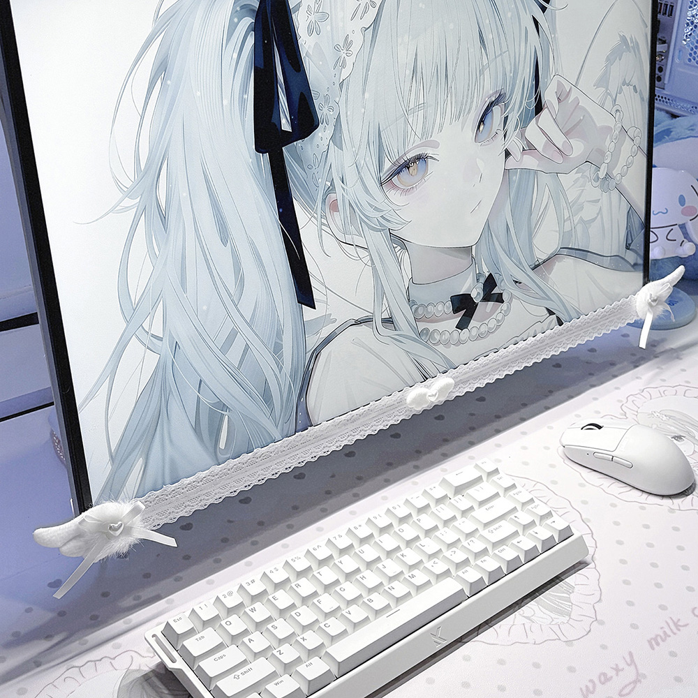 Yeni Ekran Dekoru Beyaz Dantel - Desk Setup Ergonomic incelemesi ve fiyatı