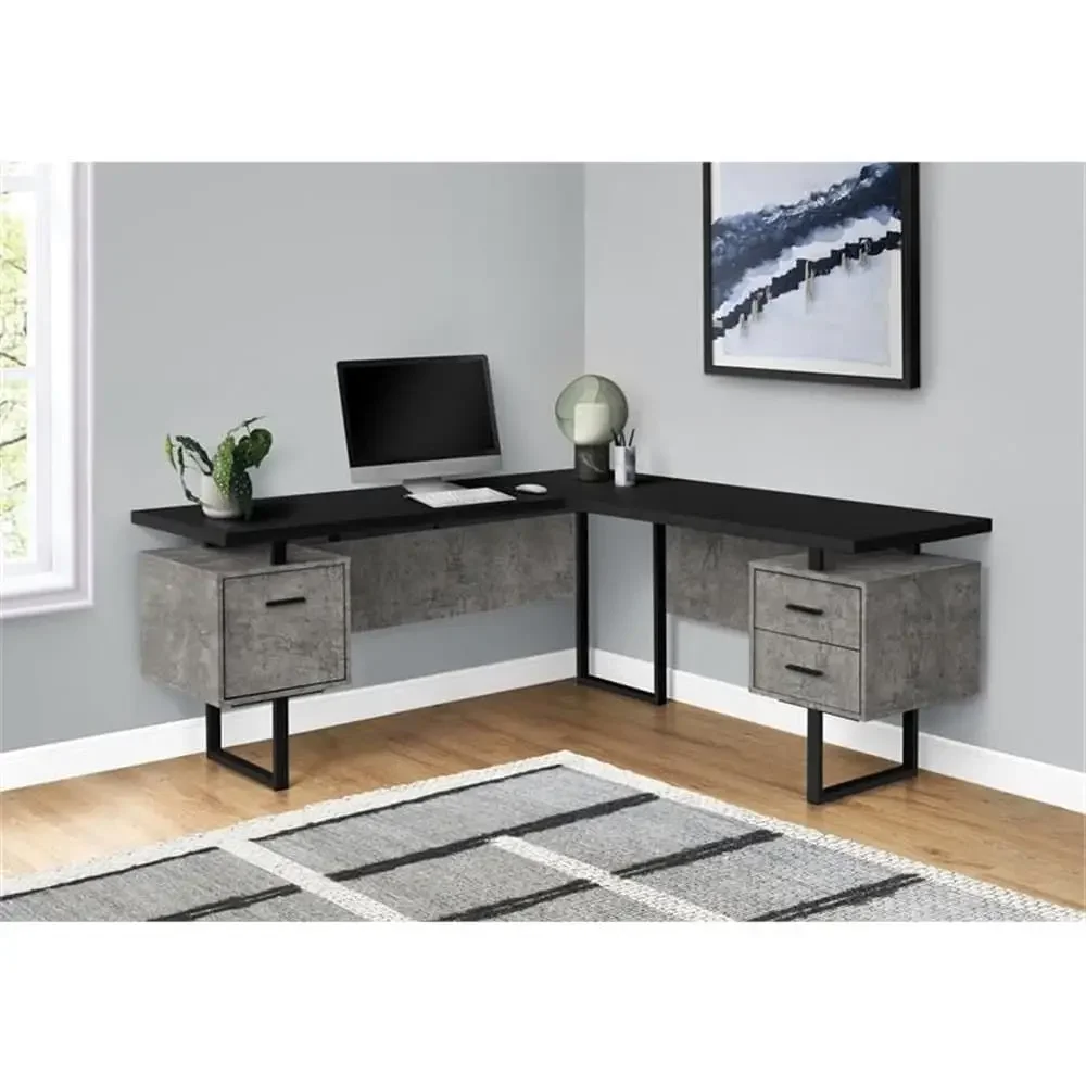 Ev Ofisi için Depolama Alanlı  - L Shaped Desk Setup incelemesi ve fiyatı