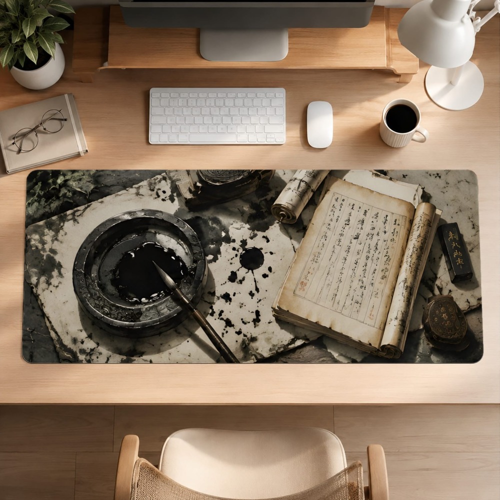 Retro Çin kaligrafisi, kaymaz  - Desk Setup Simple incelemesi ve fiyatı