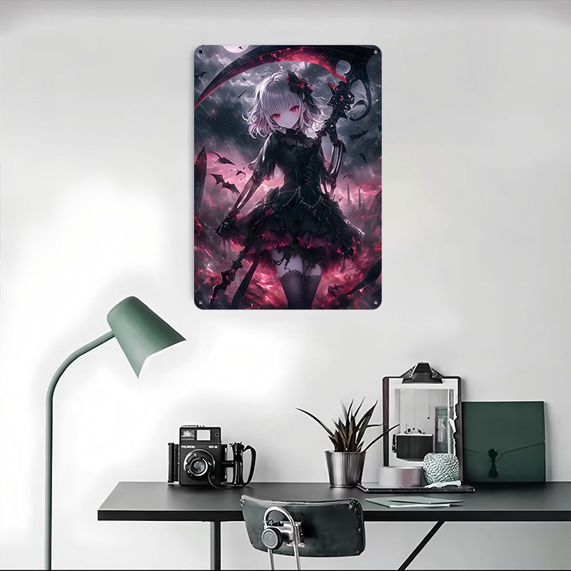Şeytan Azrail Kız Posteri Özel - Desk Setup Art incelemesi ve fiyatı