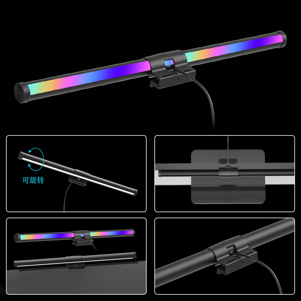 RGB Monitör Işık Çubuğu Kurulu - Desk Setup Art incelemesi ve fiyatı