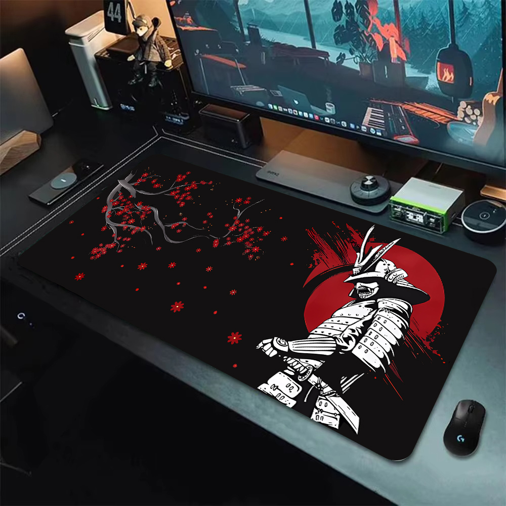Mousepad Japon Sakura Samuray  - Desk Setup In Office incelemesi ve fiyatı