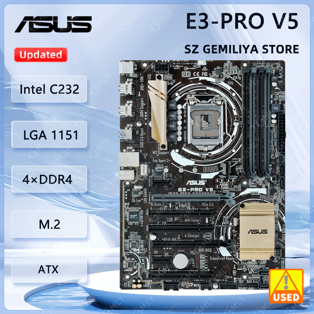 Asus E3-PRO V5 Anakart LGA 115 - Intel Cpu Core I7 incelemesi ve fiyatı