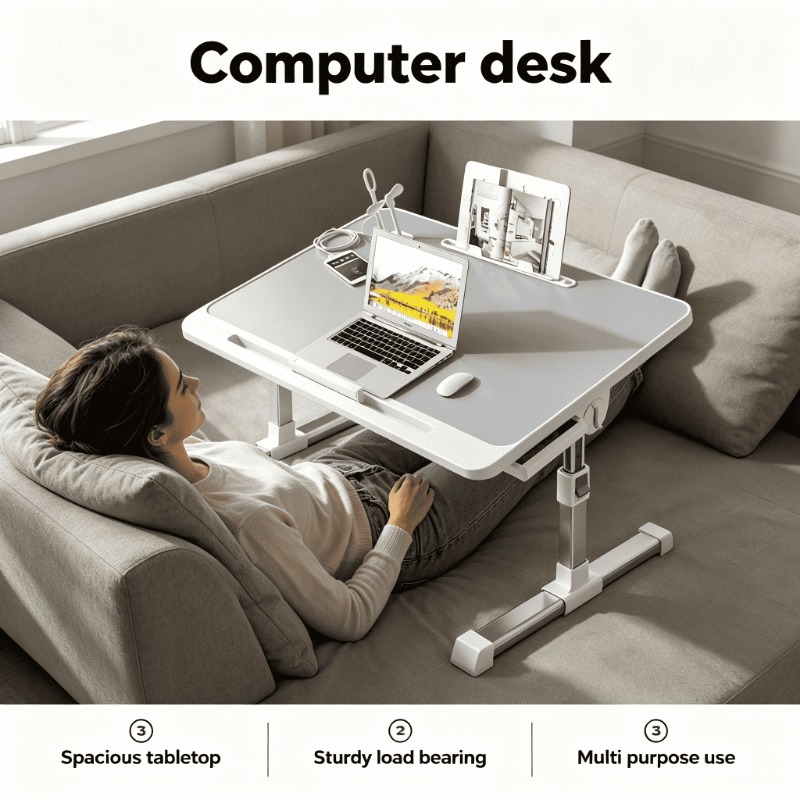 Yatak Odası Ofis Masası Kompak - L Shaped Desk Setup incelemesi ve fiyatı
