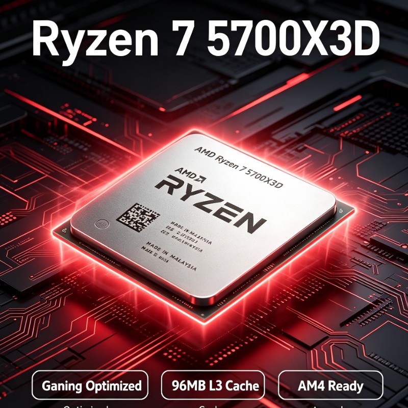Ryzen 7 5700X3D Toplu Masaüstü - Amd Cpu Ryzen 7 incelemesi ve fiyatı