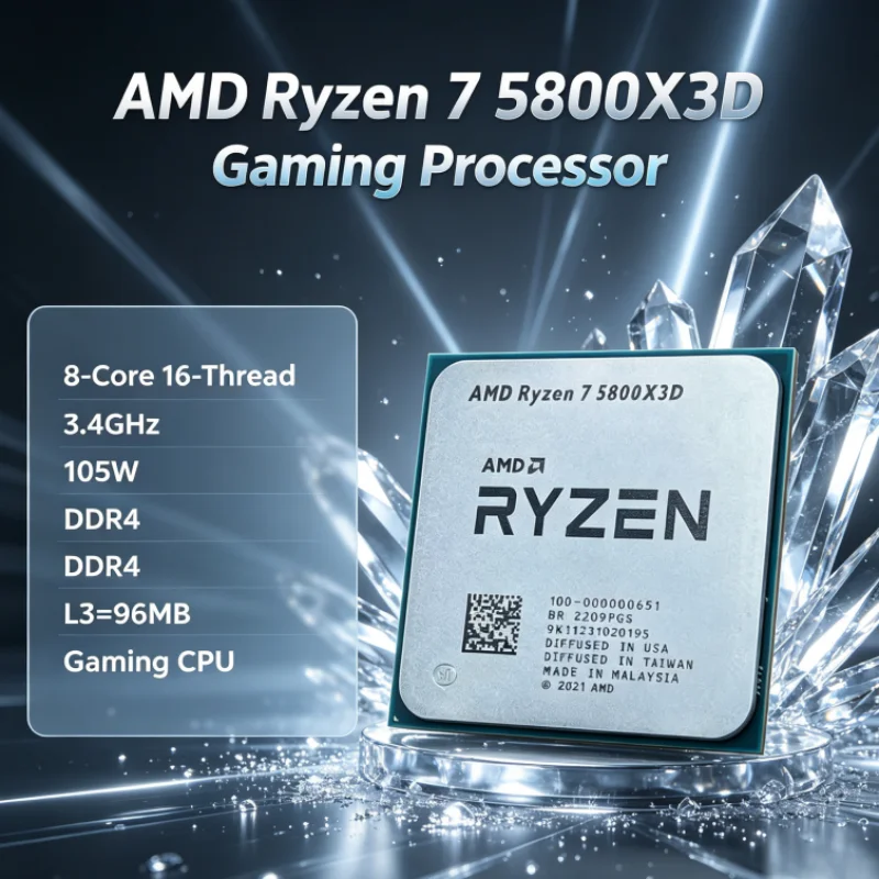 AMD R7 5800X3D 96 MB Oyun İşle - Amd Cpu Ryzen 7 incelemesi ve fiyatı