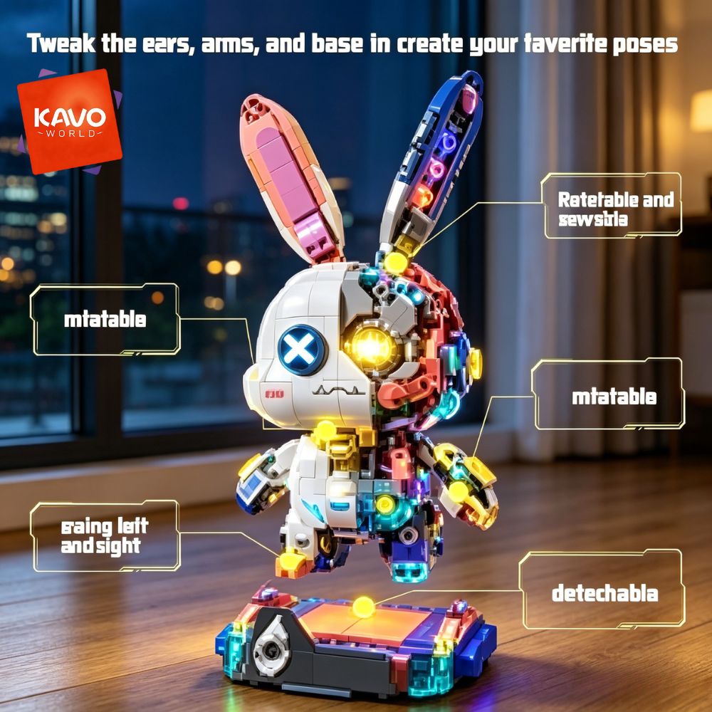 KAVOWORLD 1377 Parça Robot Tav - Desk Setup Diy incelemesi ve fiyatı