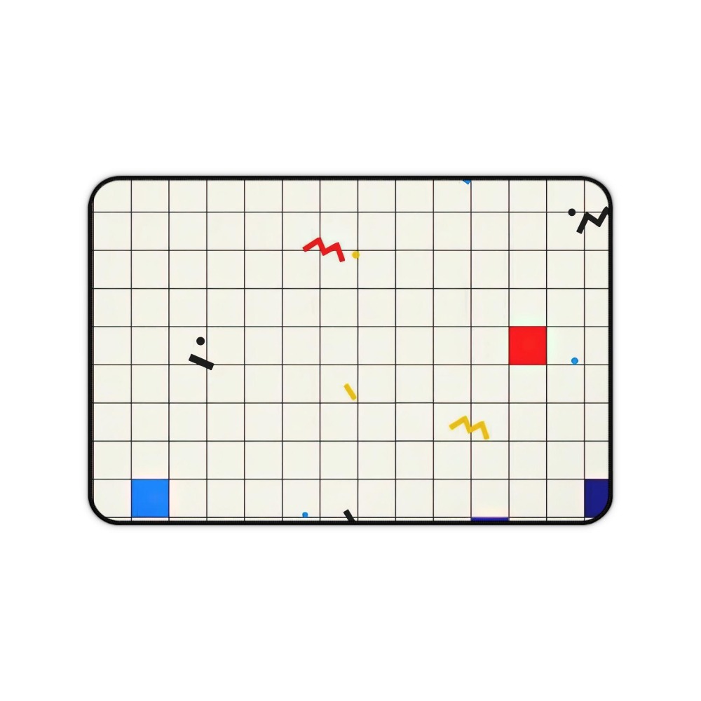 Retro Geometrik Izgara Masa Ör - Desk Setup Art incelemesi ve fiyatı