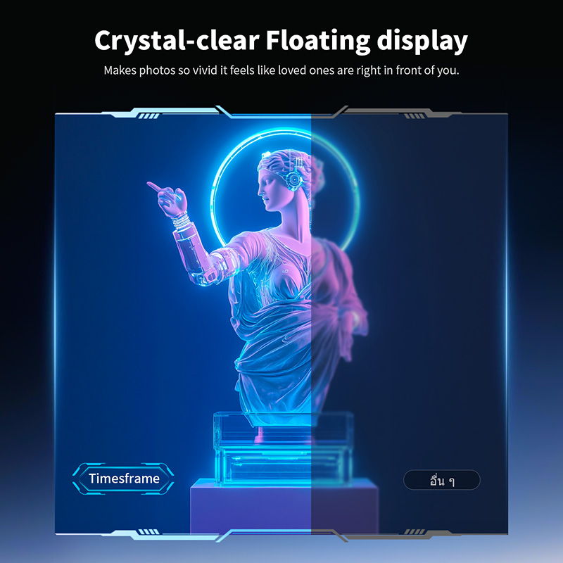 Divoom Times Frame Akıllı HD E - Desk Setup Diy incelemesi ve fiyatı