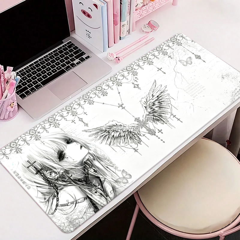 Deri Mousepad Siyah Beyaz Anim - Desk Setup Ergonomic incelemesi ve fiyatı