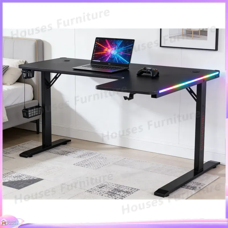 Büyük 160cm LED Işıklı Oyuncu  - L Shaped Desk Setup incelemesi ve fiyatı