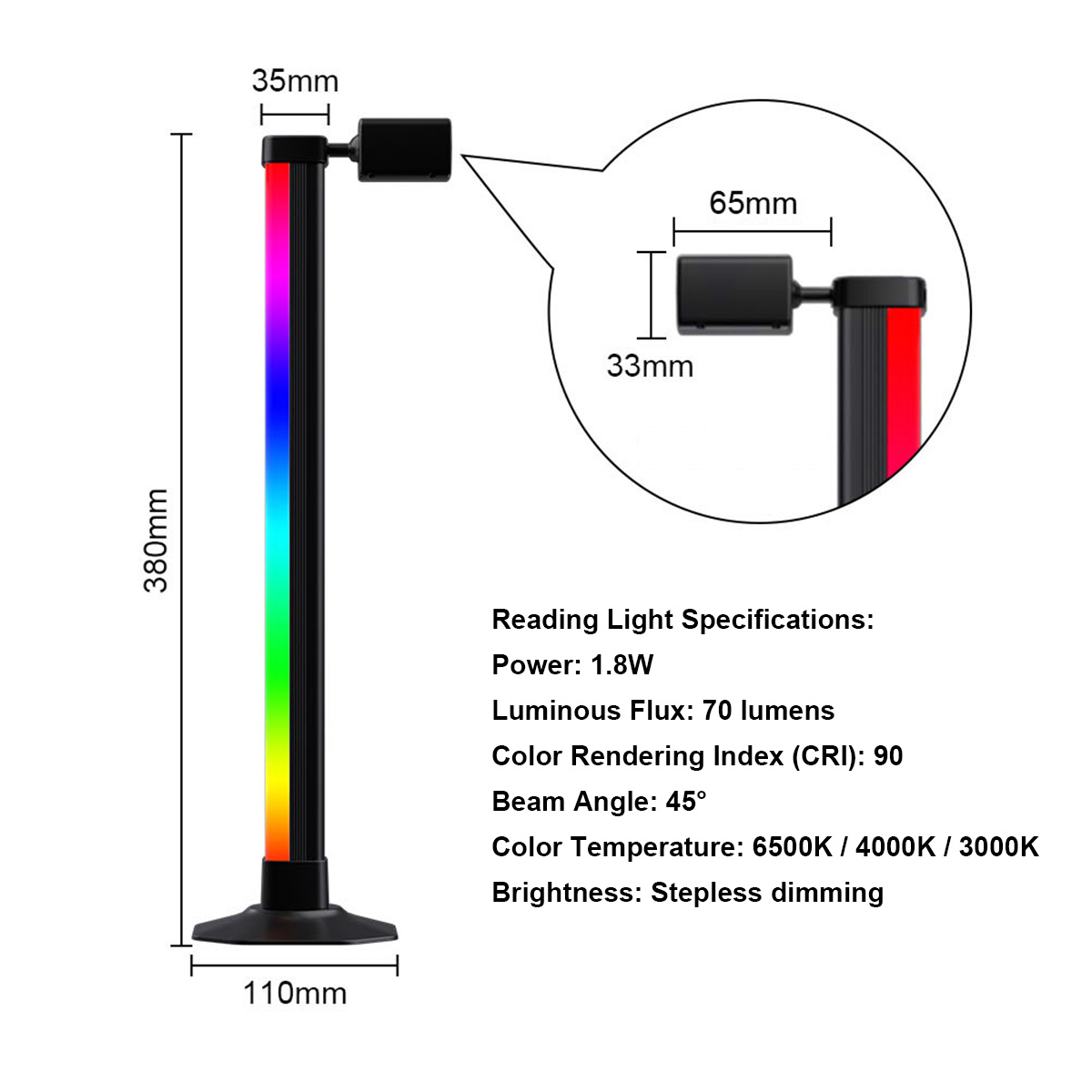 Akıllı Işık Çubuğu LED RGB Müz - Desk Setup Art incelemesi ve fiyatı