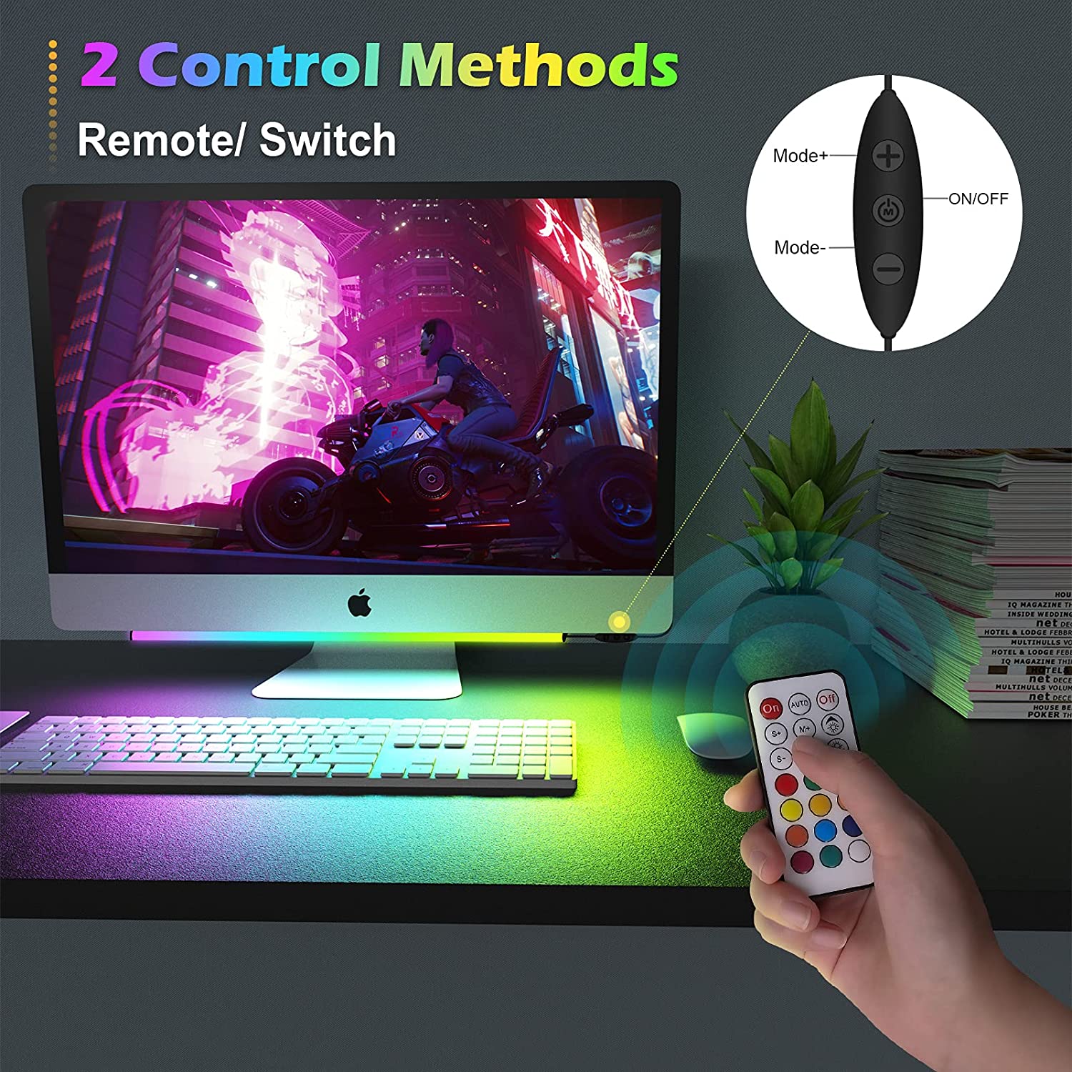 Monitör Altında Işık Çubuğu RG - Desk Setup Diy incelemesi ve fiyatı