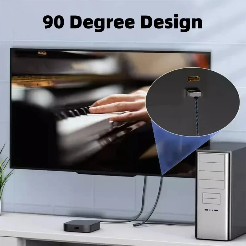 4K 90 Derece DP Kablosu Yukarı - Desk Setup Speakers incelemesi ve fiyatı